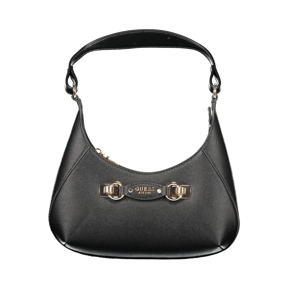 Guess Jeans Nero Poliuretano Womens Handbag - ClickThatClicks 