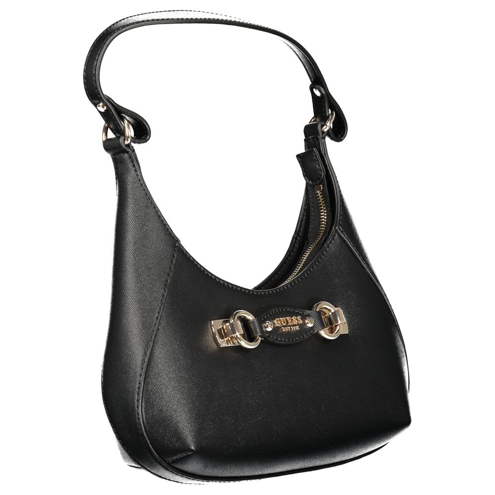 Guess Jeans Nero Poliuretano Womens Handbag - ClickThatClicks 