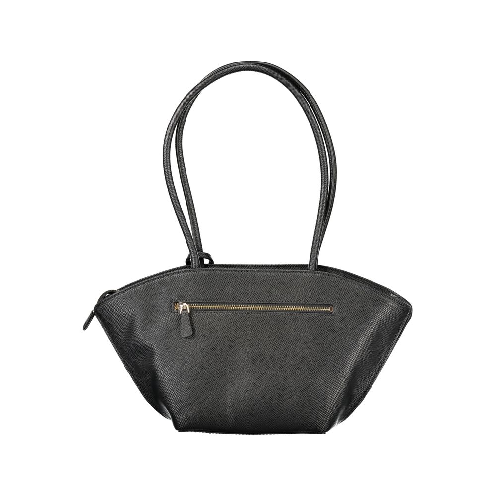 Guess Jeans Black Polyurethane Women's Handbag - ClickThatClicks 