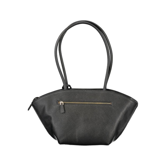 Guess Jeans Black Polyurethane Women's Handbag - ClickThatClicks 