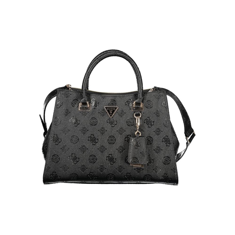 Guess Jeans Nero Poliuretano Woman Handbag - ClickThatClicks 