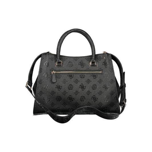 Guess Jeans Nero Poliuretano Woman Handbag - ClickThatClicks 