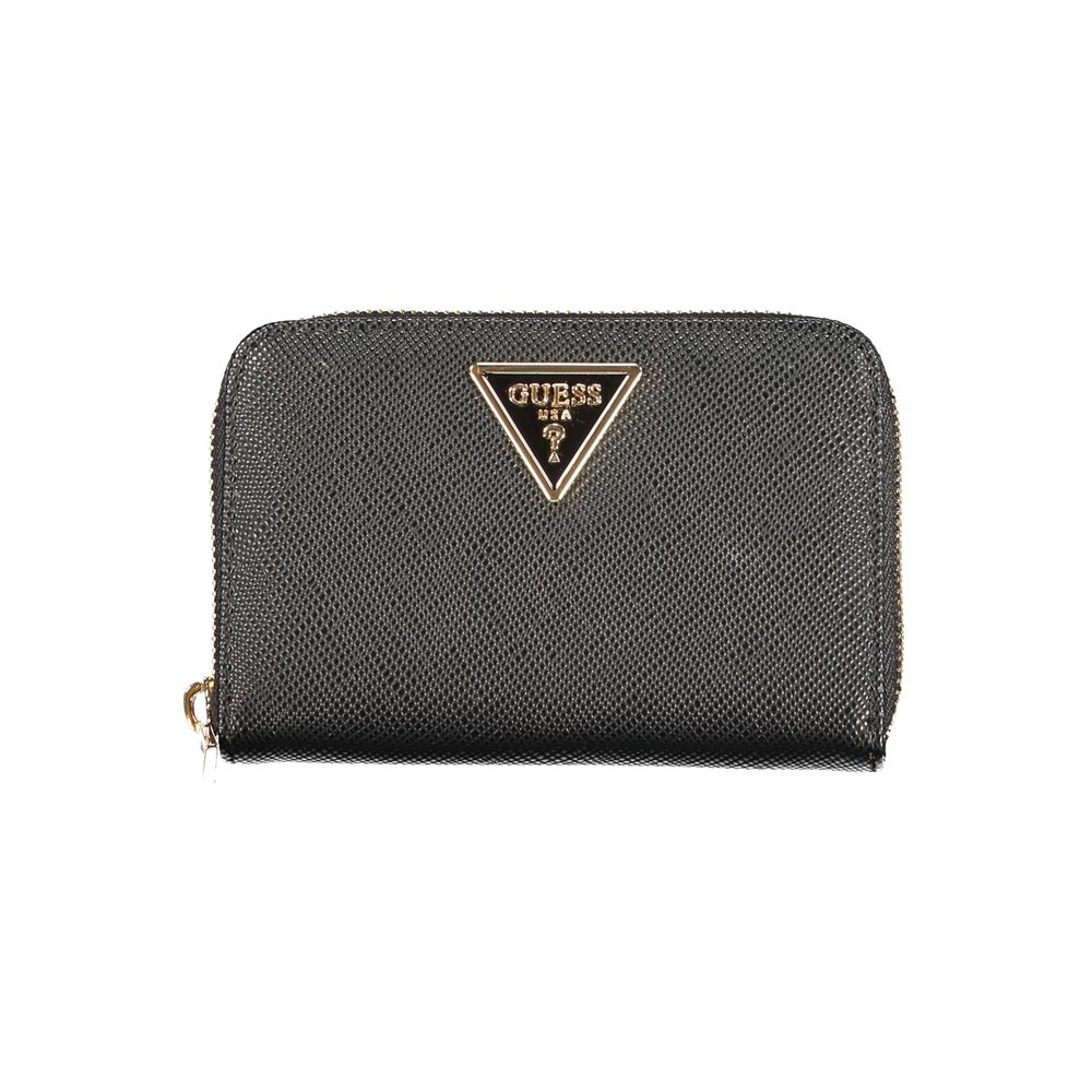 Guess Jeans Nero Poliuretano Women Wallet - ClickThatClicks 