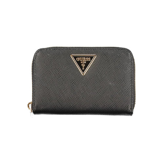 Guess Jeans Nero Poliuretano Women Wallet - ClickThatClicks 