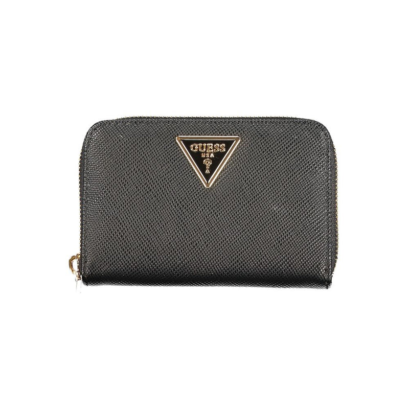 Guess Jeans Black Polyethylene Wallet