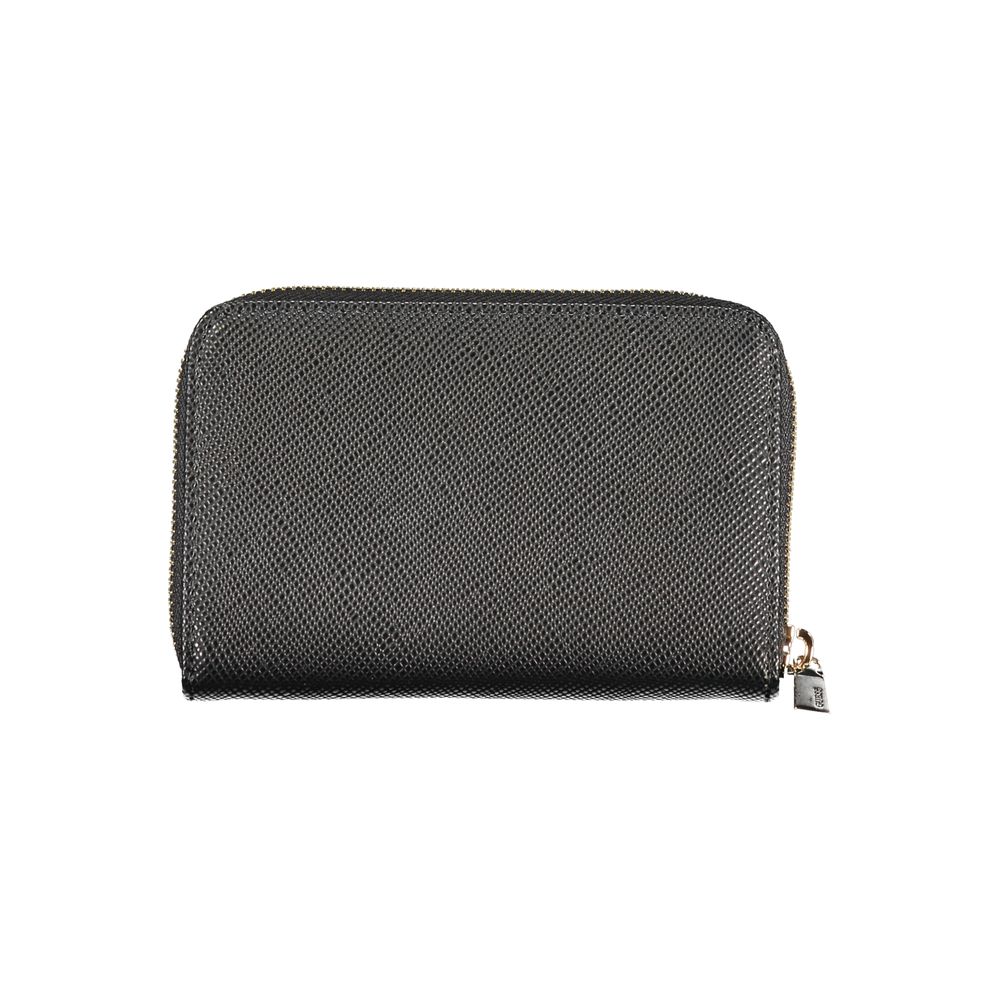 Guess Jeans Nero Poliuretano Women Wallet - ClickThatClicks 