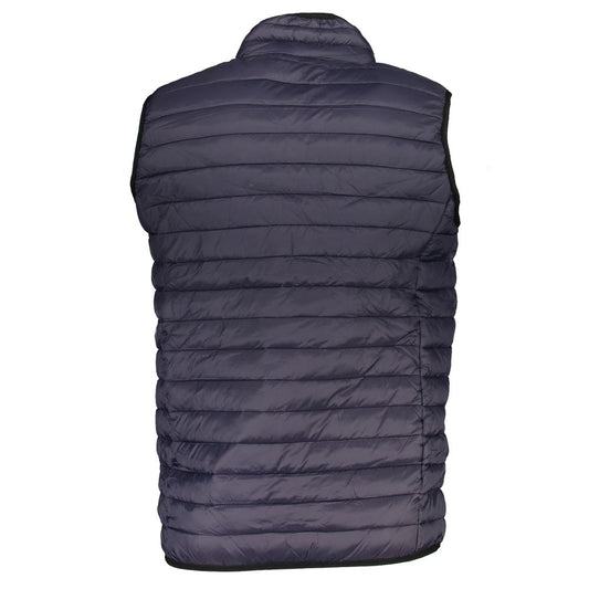 Gianmarco Venturi Blu Poliammide Men's Gilet - ClickThatClicks 