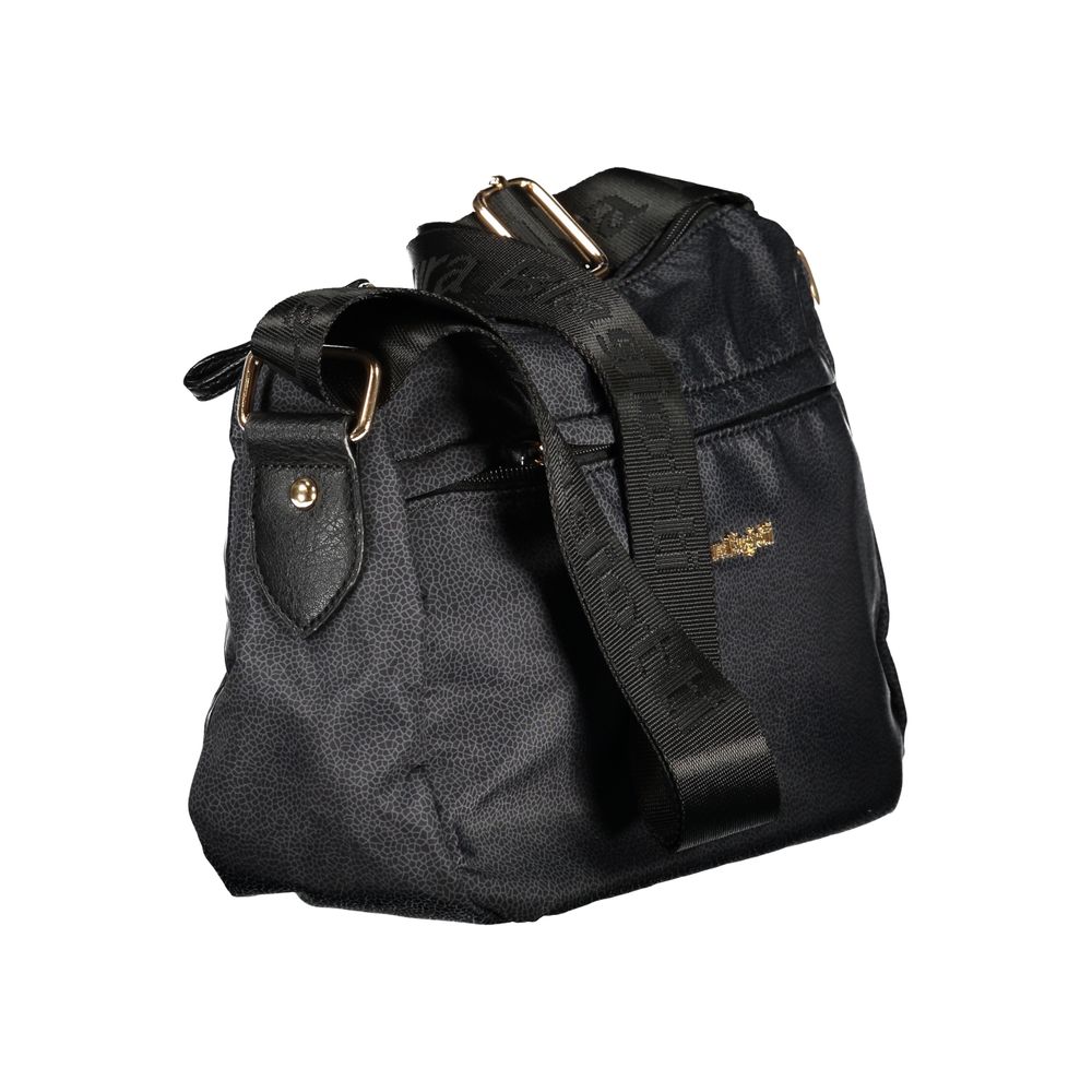 Laura Biagiotti Black Polyester Women Handbag - ClickThatClicks 