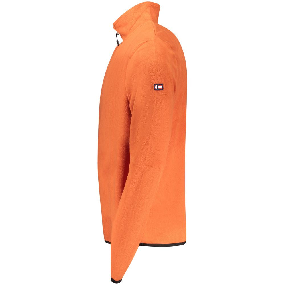 Norway 1963 Arancione Polyester Men Sweatshirt - ClickThatClicks 