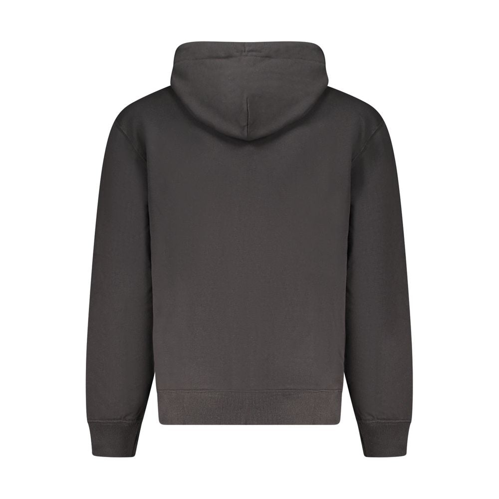 Calvin Klein Nero Cotton Mens Hoodie - ClickThatClicks 