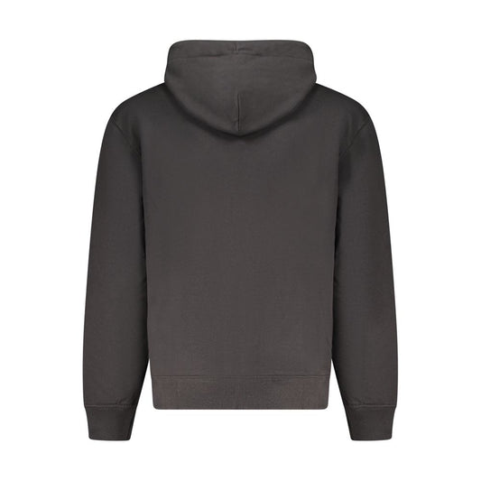 Calvin Klein Nero Cotton Mens Hoodie - ClickThatClicks 