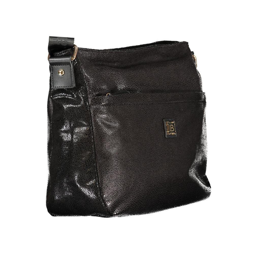 Laura Biagiotti Nero Polyester Women Handbag - ClickThatClicks 