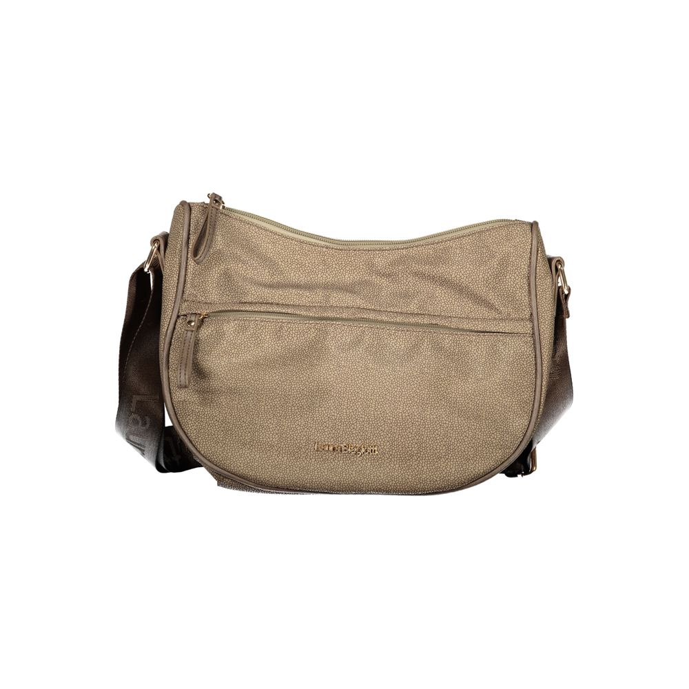 Laura Biagiotti Beige Polyester Women's Shoulder Bag - ClickThatClicks 
