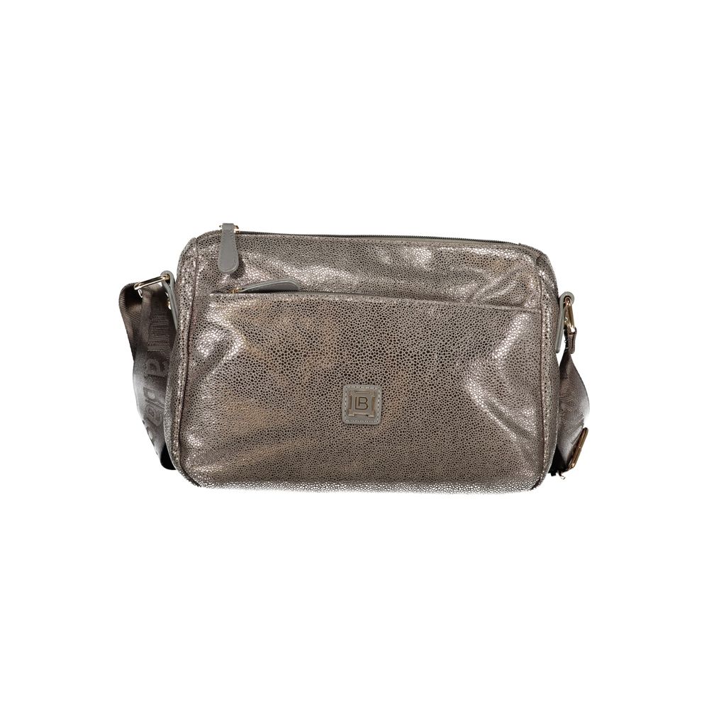 Laura Biagiotti Gray Polyester Women Handbag - ClickThatClicks 