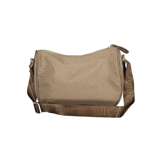 Laura Biagiotti Beige Polyester Women's Shoulder Bag - ClickThatClicks 