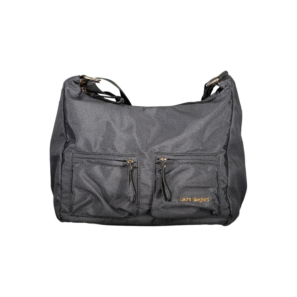 Laura Biagiotti Black Polyester Women Handbag - ClickThatClicks 