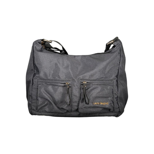 Laura Biagiotti Black Polyester Women Handbag - ClickThatClicks 