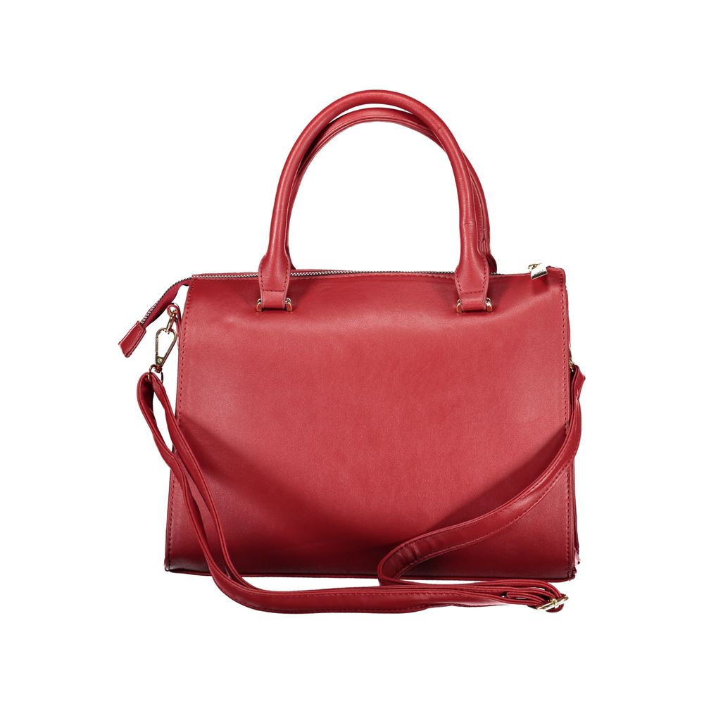Laura Biagiotti Rosso PVC Women Handbag - ClickThatClicks 