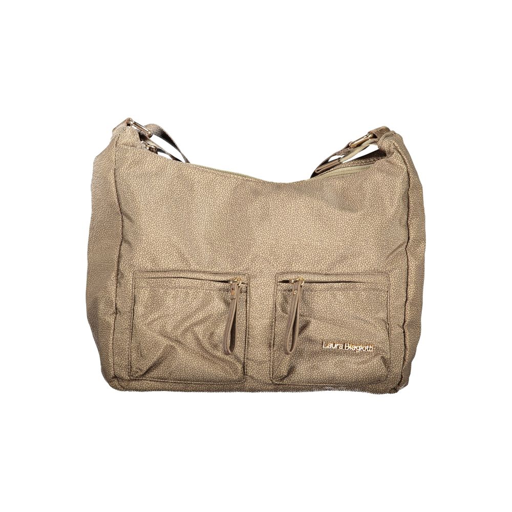 Laura Biagiotti Beige Polyester Women Handbag - ClickThatClicks 