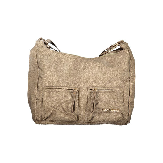 Laura Biagiotti Beige Polyester Women Handbag - ClickThatClicks 