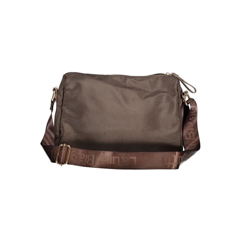 Laura Biagiotti Marrone Polyester Women Handbag - ClickThatClicks 