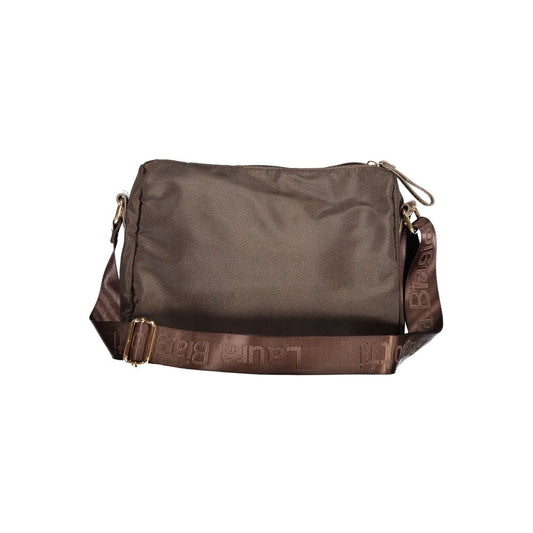 Laura Biagiotti Marrone Polyester Women Handbag - ClickThatClicks 