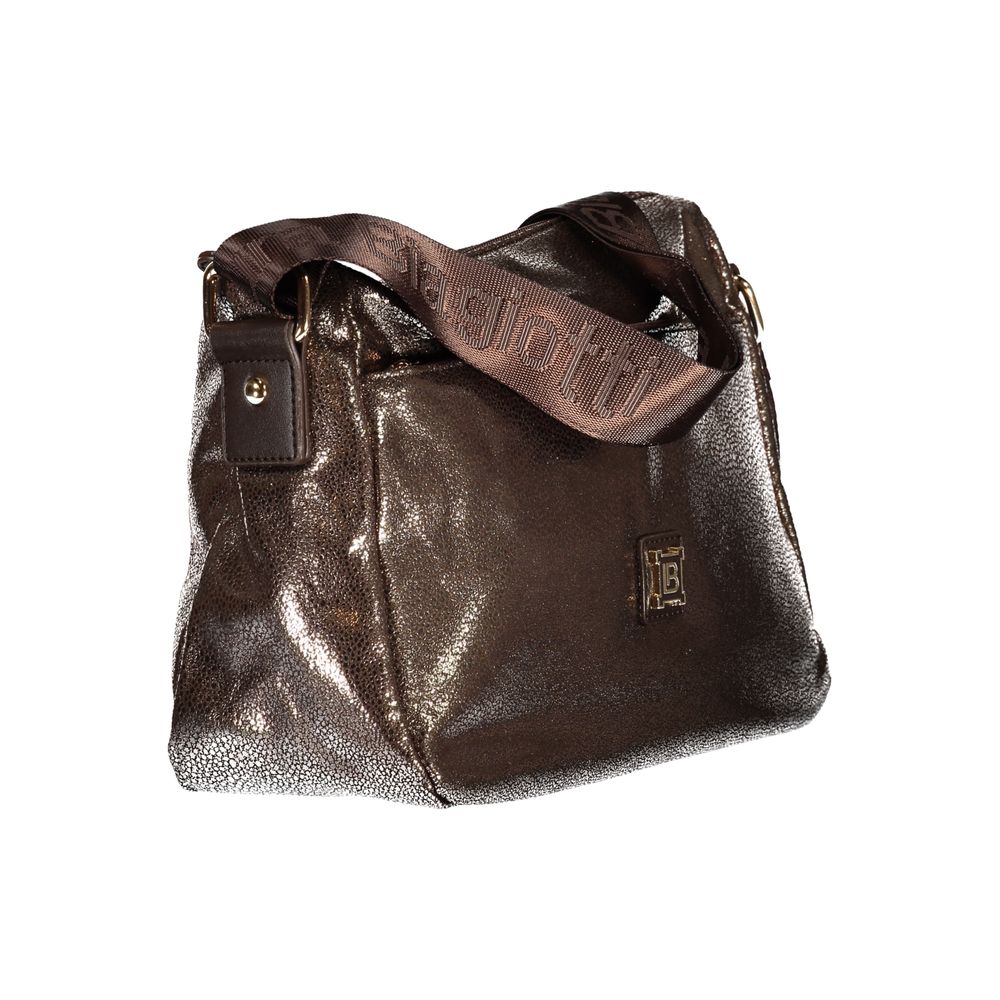 Laura Biagiotti Bronzo Polyester Women's Shoulder Bag - ClickThatClicks 