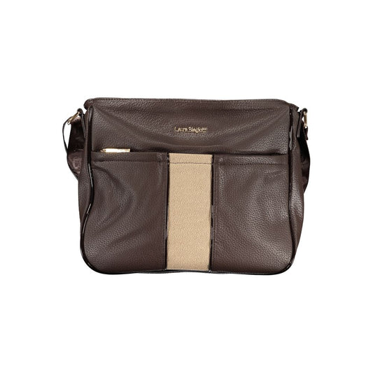 Laura Biagiotti Marrone PVC Women Handbag - ClickThatClicks 