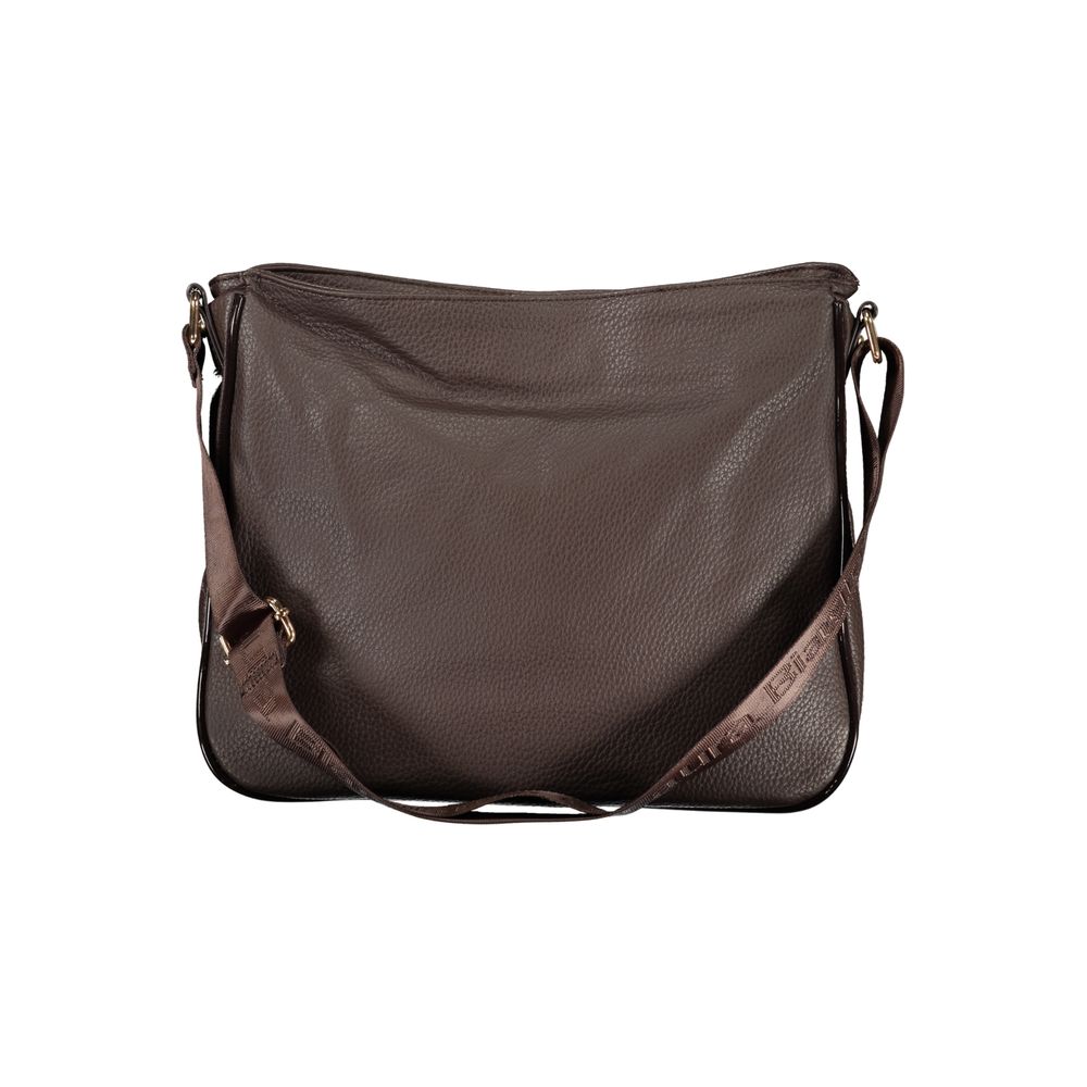 Laura Biagiotti Marrone PVC Women Handbag - ClickThatClicks 