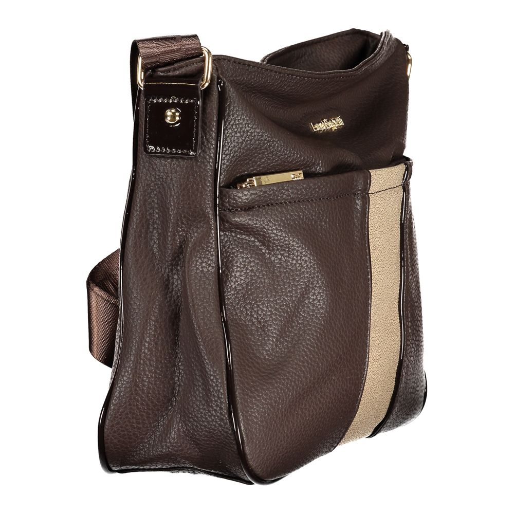 Laura Biagiotti Marrone PVC Women Handbag - ClickThatClicks 
