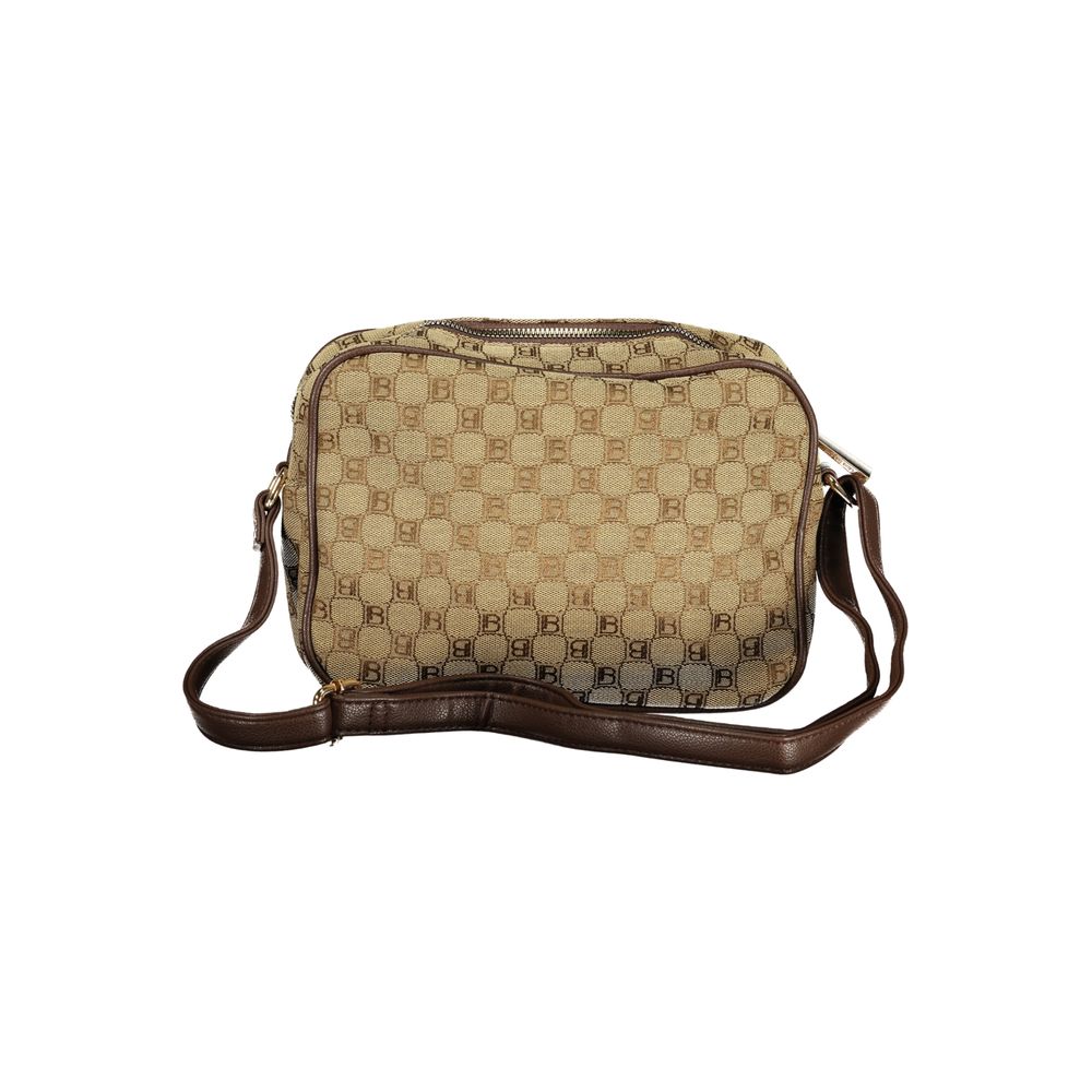 Laura Biagiotti Beige Polyester Women's Shoulder Bag - ClickThatClicks 