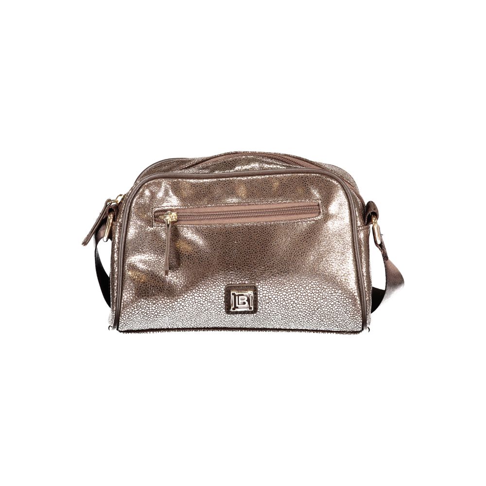 Laura Biagiotti Bronzo Polyester Women Handbag - ClickThatClicks 