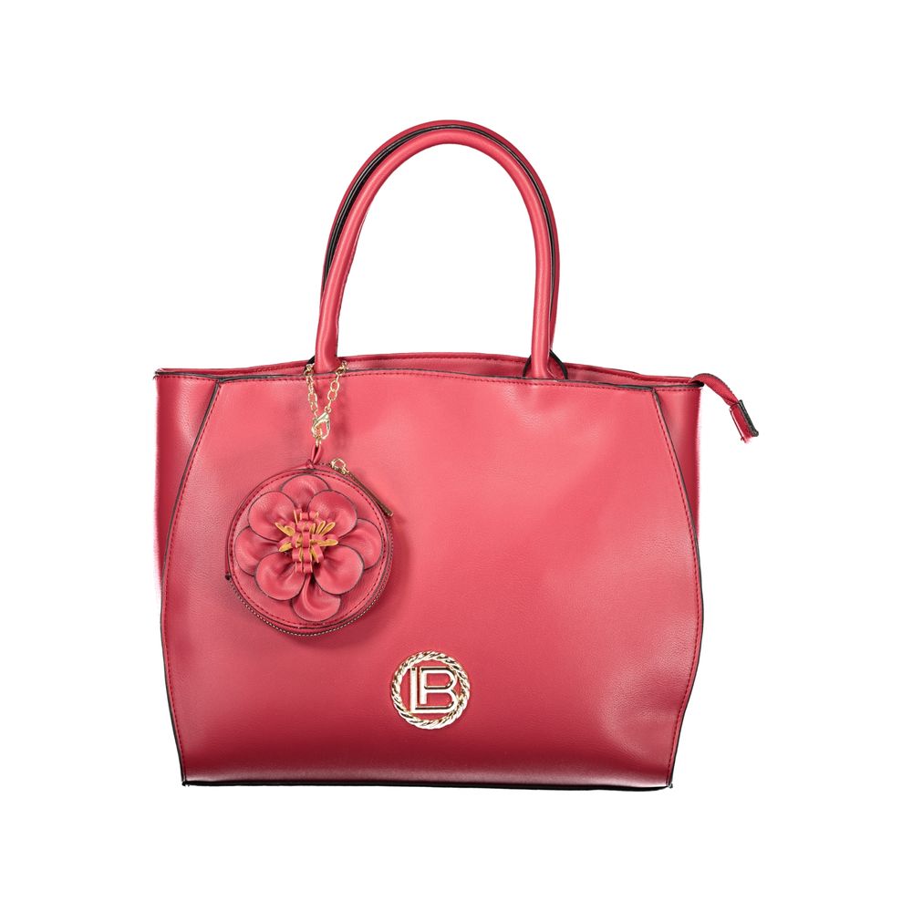 Laura Biagiotti Rosso PVC Women Handbag - ClickThatClicks 