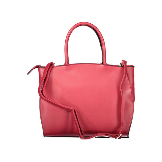 Laura Biagiotti Rosso PVC Women Handbag - ClickThatClicks 
