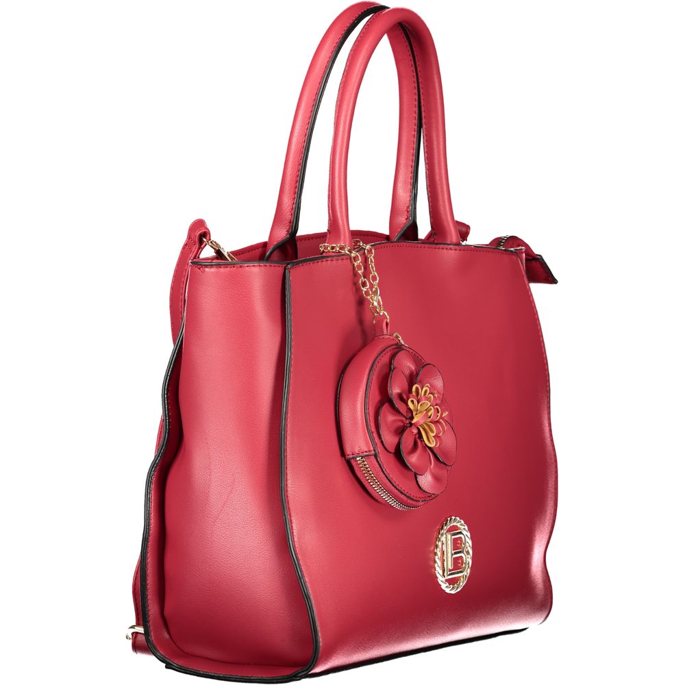 Laura Biagiotti Rosso PVC Women Handbag - ClickThatClicks 