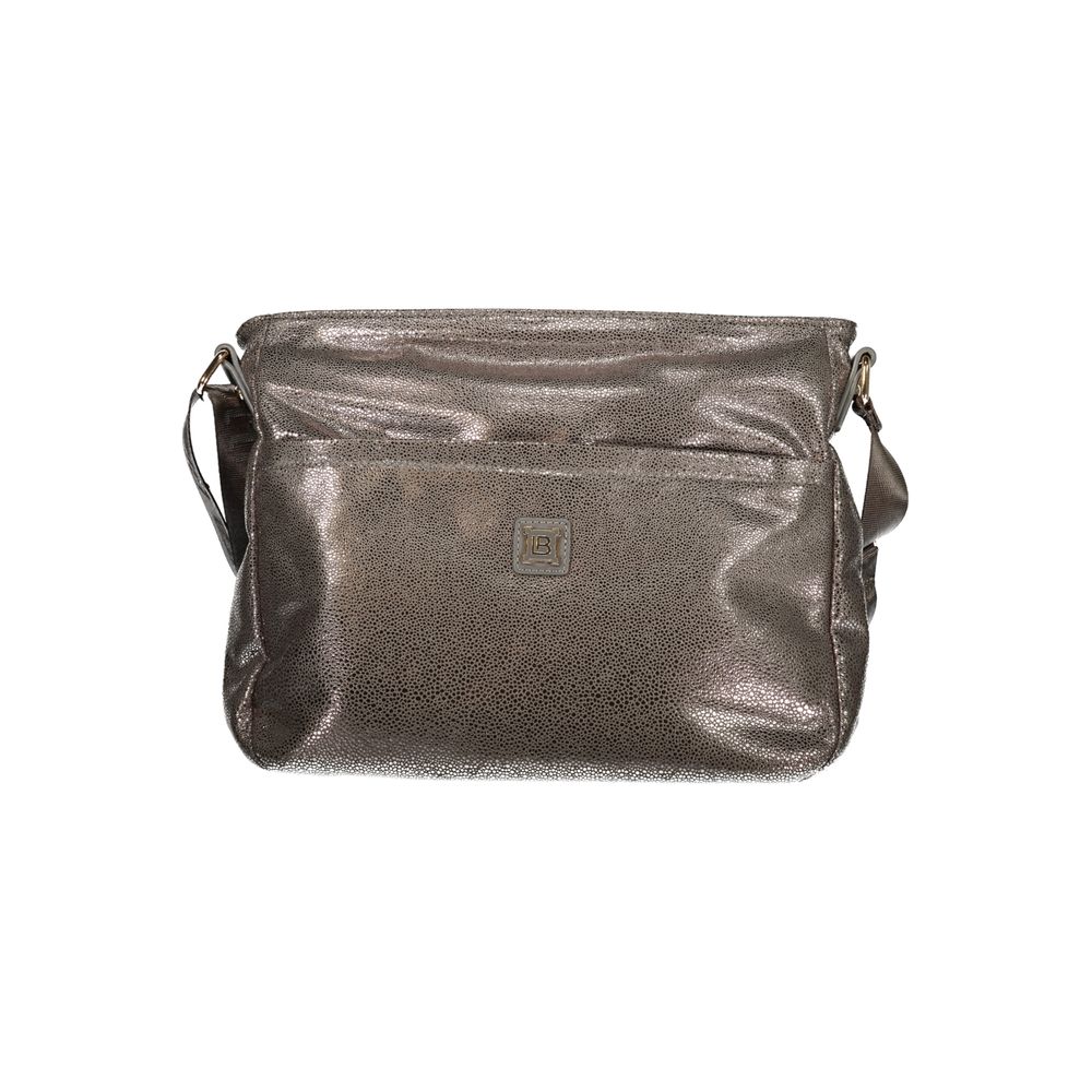 Laura Biagiotti Grigio Polyester Woman Handbag - ClickThatClicks 