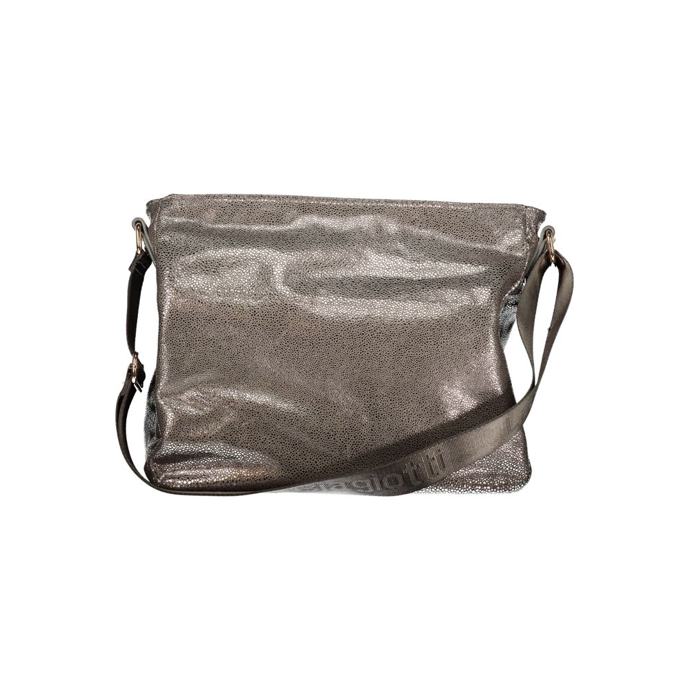 Laura Biagiotti Grigio Polyester Woman Handbag - ClickThatClicks 
