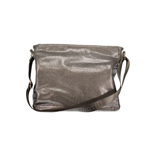 Laura Biagiotti Grigio Polyester Woman Handbag - ClickThatClicks 