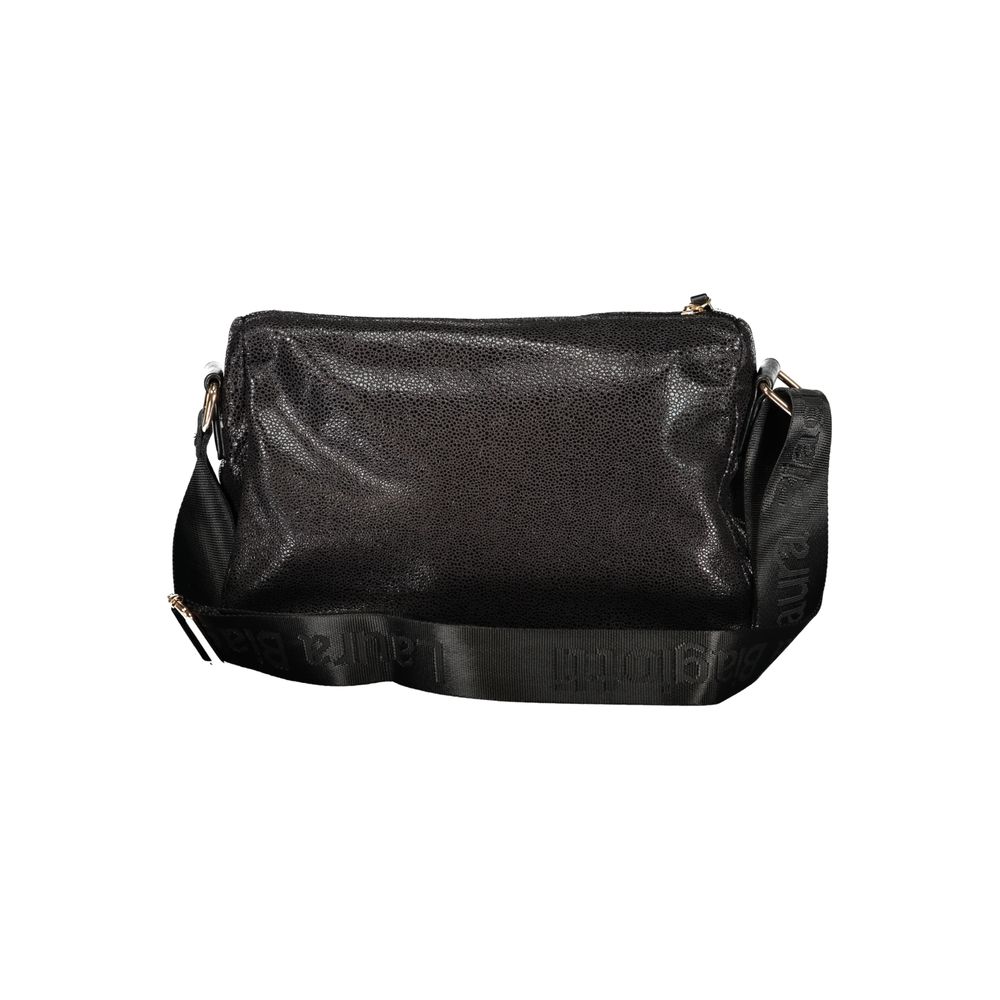 Laura Biagiotti Black Polyester Women's Handbag - ClickThatClicks 