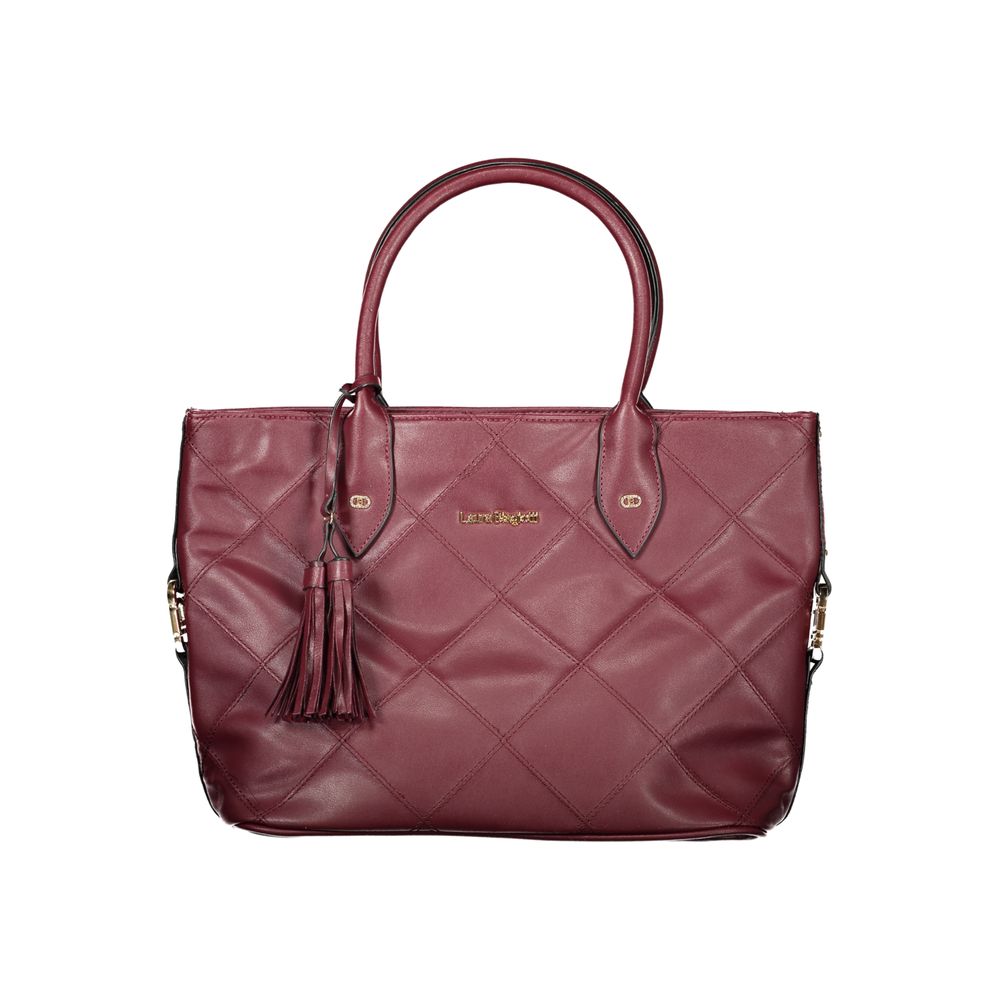 Laura Biagiotti Rosso PVC Women Handbag - ClickThatClicks 