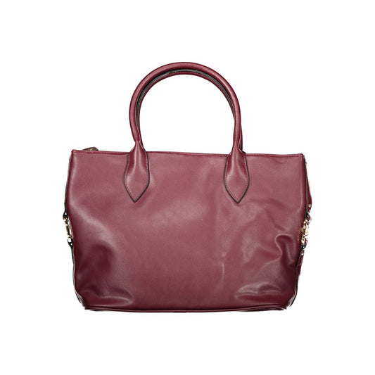 Laura Biagiotti Rosso PVC Women Handbag - ClickThatClicks 