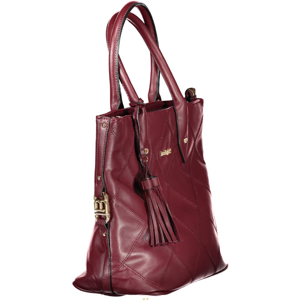 Laura Biagiotti Rosso PVC Women Handbag - ClickThatClicks 