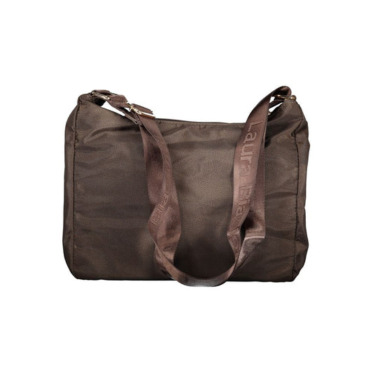 Laura Biagiotti Marrone Polyester Women Handbag - ClickThatClicks 