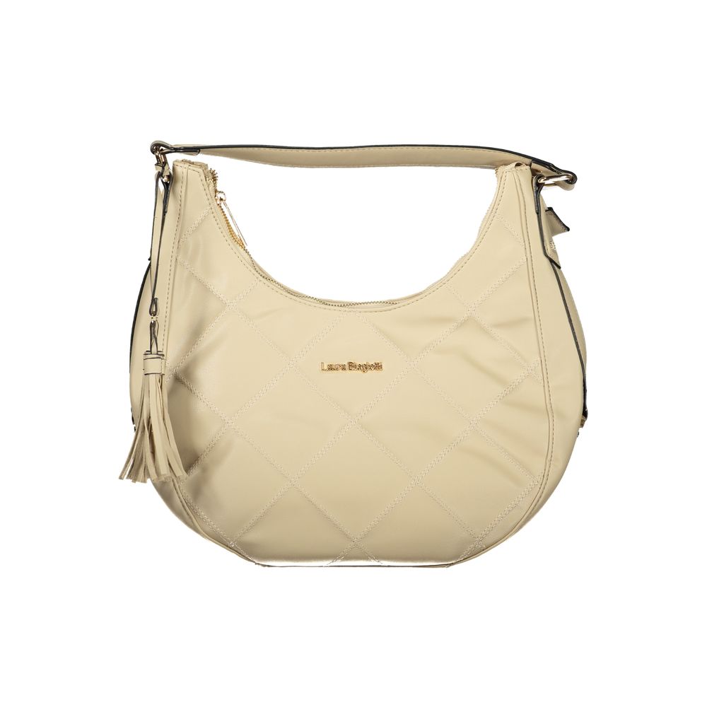 Laura Biagiotti Beige PVC Women's Handbag - ClickThatClicks 