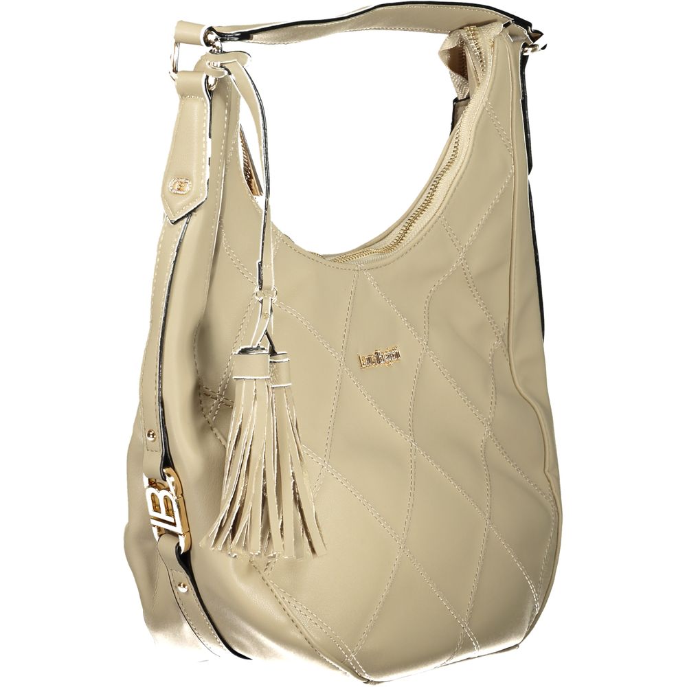 Laura Biagiotti Beige PVC Women's Handbag - ClickThatClicks 