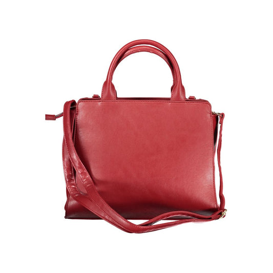 Laura Biagiotti Red PVC Women Handbag - ClickThatClicks 