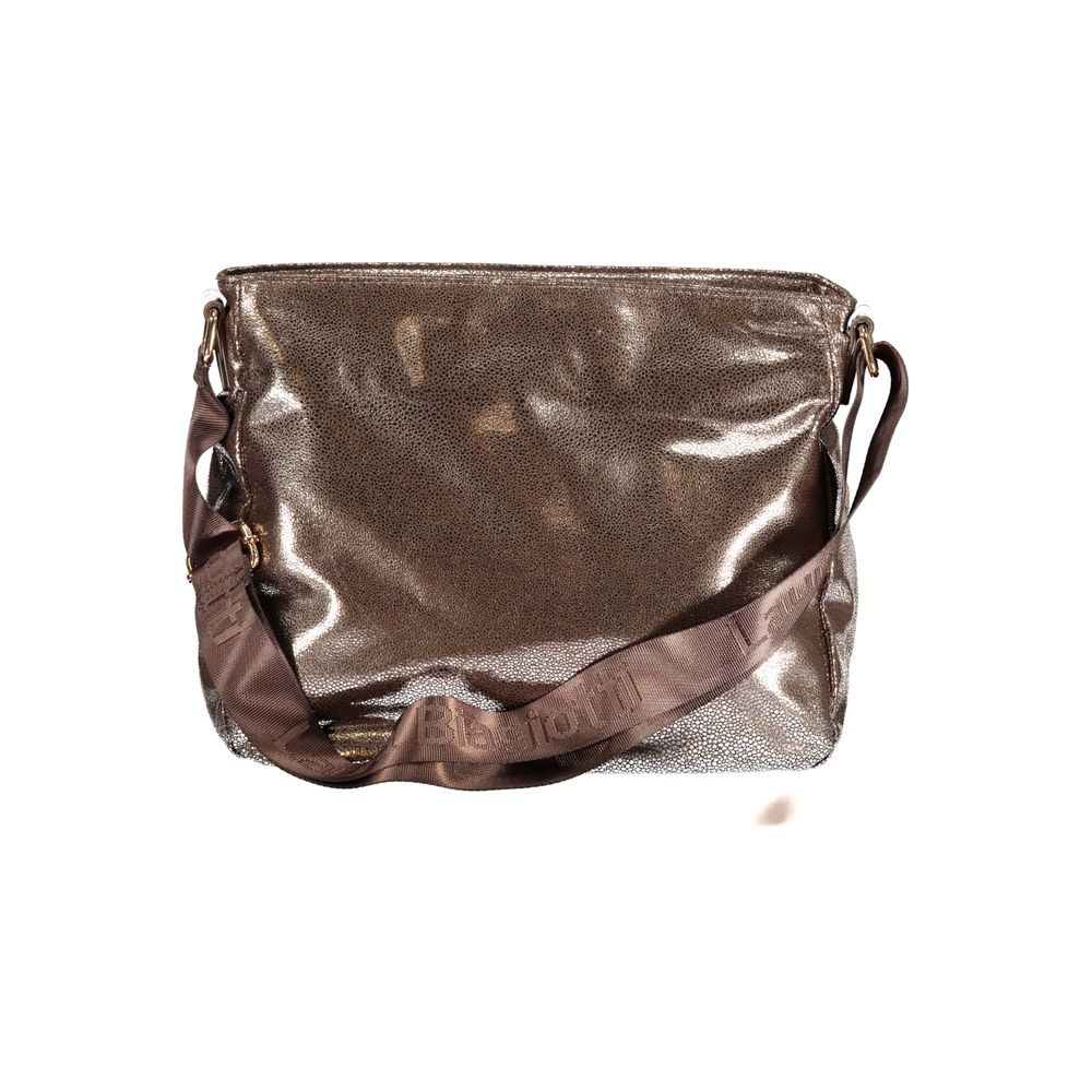 Laura Biagiotti Bronzo Polyester Women Handbag - ClickThatClicks 