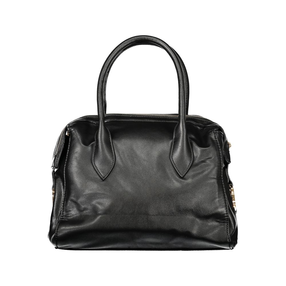 Laura Biagiotti Black PVC Women Handbag - ClickThatClicks 