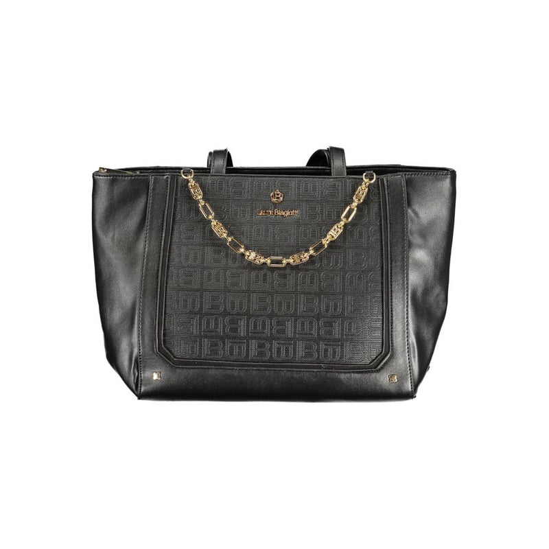 Laura Biagiotti Black Pvc Handbag