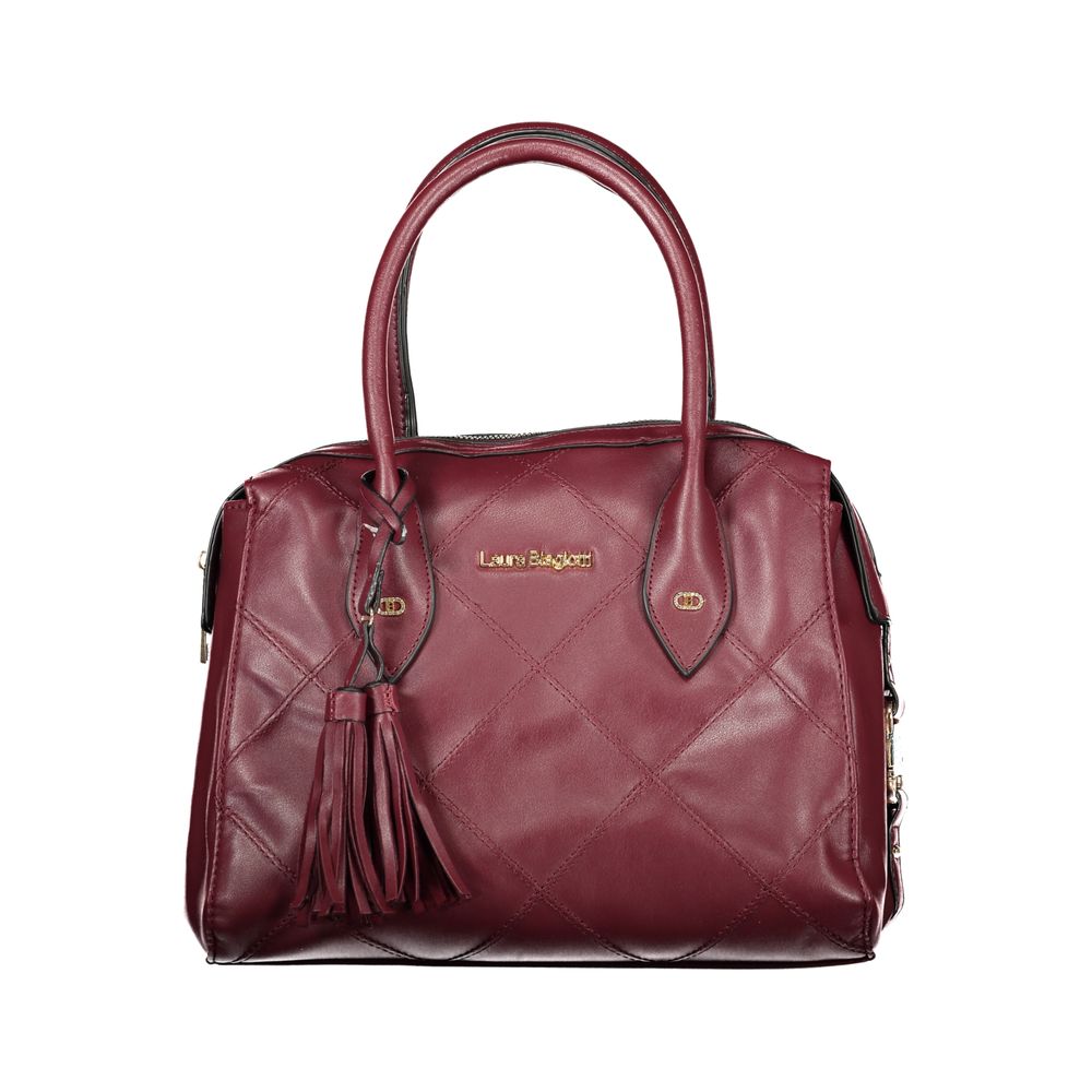 Laura Biagiotti Rosso PVC Women Handbag - ClickThatClicks 